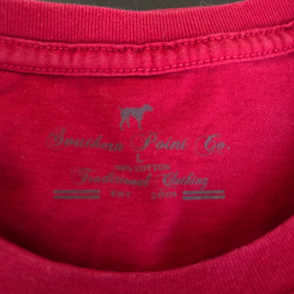 Southern Point Co. Red Long Sleeve Shirt Size Men’s Large - Picture 3 of 6